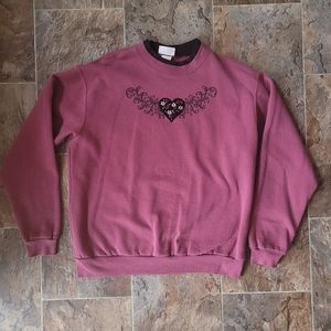 Vintage Heart Sweater